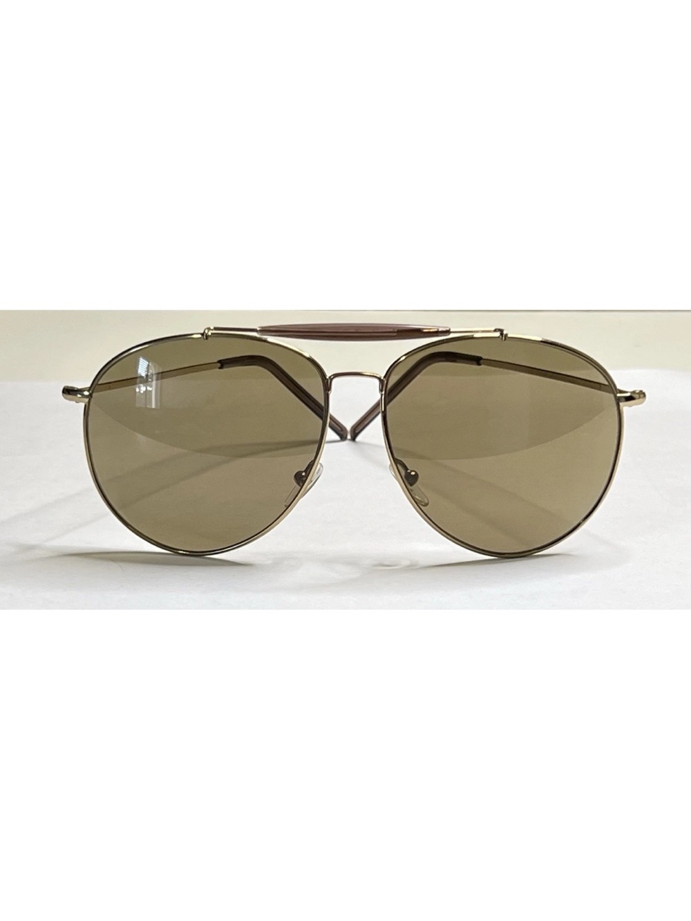 GUCCI GG1693/S 006 Gold Aviator Sunglasses With Original Case